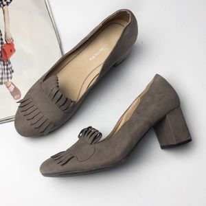 Chinese Laundry Anete Loafers Taupe Dress Pumps